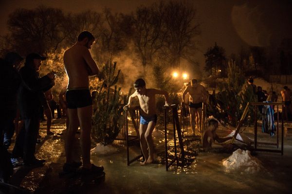 Russian Spirit: Epiphany Bathing Across the Country Russian Spirit: Epiphany Bathing Across the Country - Sputnik International