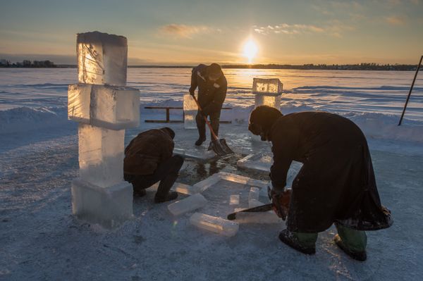 Russian Spirit: Epiphany Bathing Across the Country Russian Spirit: Epiphany Bathing Across the Country - Sputnik International