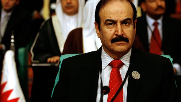 Bahraini Oil Minister Abdul Hussein Mirza Bahraini Oil Minister Abdul Hussein Mirza - Sputnik International