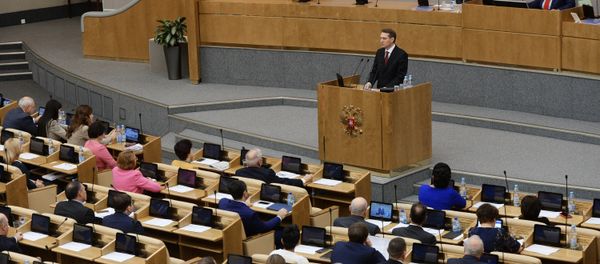 Session of Russian State Duma Session of Russian State Duma - Sputnik International