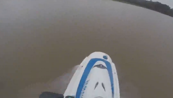 Jet Skiing through Flooded Park - Sputnik International