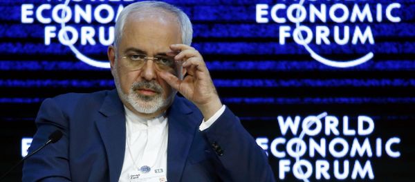 Javad Zarif Iranian Foreign Minister attends the session Next Steps for Iran and the World during the Annual Meeting 2016 of the World Economic Forum (WEF) in Davos, Switzerland January 20, 2016 Javad Zarif Iranian Foreign Minister attends the session Next Steps for Iran and the World during the Annual Meeting 2016 of the World Economic Forum (WEF) in Davos, Switzerland January 20, 2016 - Sputnik International