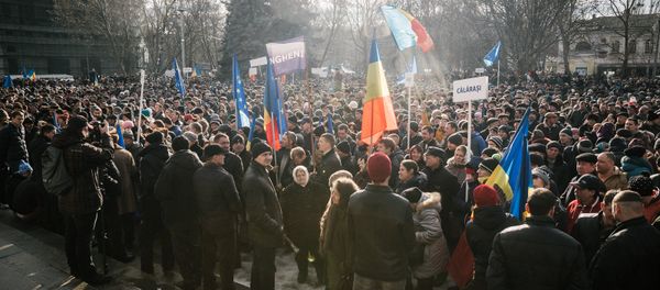 Opposition rally in Moldova File photo Opposition rally in Moldova File photo - Sputnik International