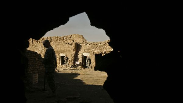 FILE - In this Nov. 7, 2008 photo, U.S. Army soldiers tour St. Elijah's Monastery on Forward Operating Base Marez in Mosul, Iraq. - Sputnik International