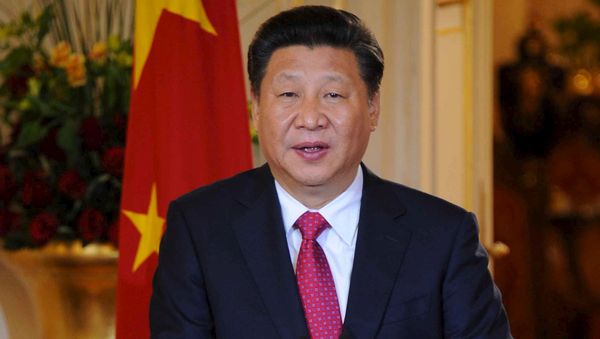 Chinese President Xi Jinping talks during a joint press conference with Egyptian President Abdel Fattah al-Sisi following their meeting in Cairo, Egypt Chinese President Xi Jinping talks during a joint press conference with Egyptian President Abdel Fattah al-Sisi following their meeting in Cairo, Egypt - Sputnik International