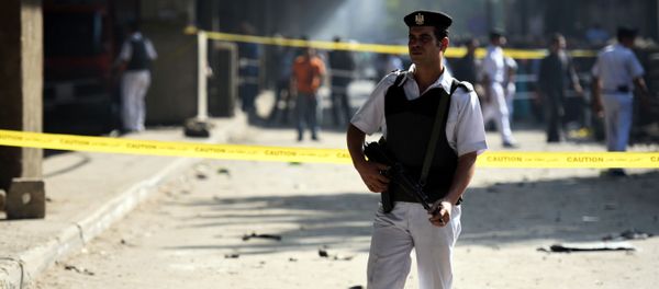 Egyptian policeman - Sputnik International