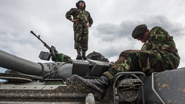 Training sessions during International Army Games-2015 - Sputnik International