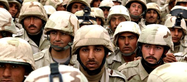 Soldiers from the Third Iraqi Army Division in Mosul, Iraq, Thursday, Jan. 27, 2011. Soldiers from the Third Iraqi Army Division in Mosul, Iraq, Thursday, Jan. 27, 2011. - Sputnik International