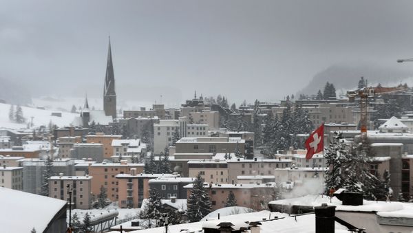 The Alpine resort of Davos is seen under show during the World Economic Forum annual meeting on January 23, 2016 The Alpine resort of Davos is seen under show during the World Economic Forum annual meeting on January 23, 2016 - Sputnik International