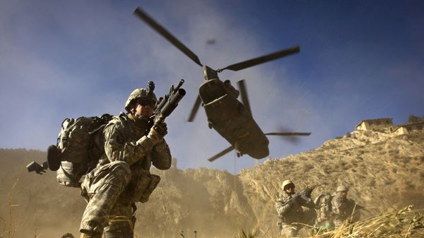 US Army soldiers from 2-506 Infantry 101st Airborne Division - Sputnik International