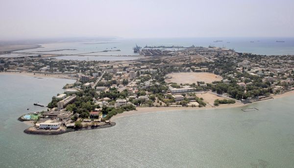 An aerial view of Djibouti An aerial view of Djibouti - Sputnik International