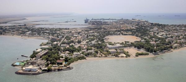 An aerial view of Djibouti An aerial view of Djibouti - Sputnik International