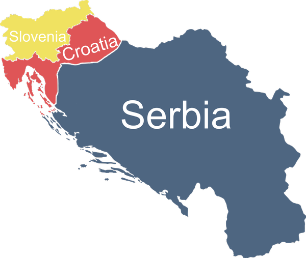 The borders of Greater Serbia as proposed by Šešelj in 1992. Šešelj faces charges for crimes against humanity for his attempts to turn the idea into a reality. The borders of Greater Serbia as proposed by Šešelj in 1992. Šešelj faces charges for crimes against humanity for his attempts to turn the idea into a reality. - Sputnik International