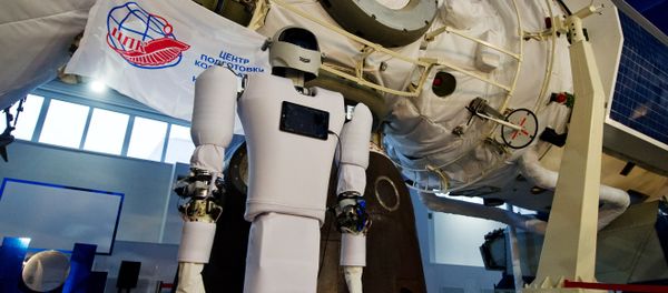 Cosmonaut Training Center displays new humanoid robotic system Andronaut - Sputnik International