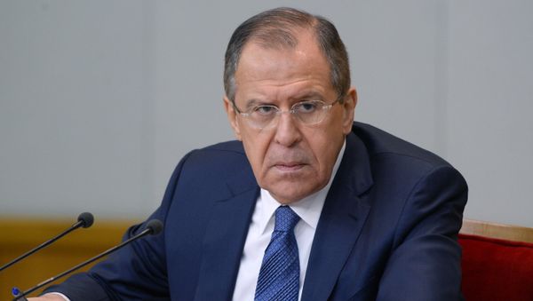 News conference with Russian Foreign Minister Sergei Lavrov News conference with Russian Foreign Minister Sergei Lavrov - Sputnik International
