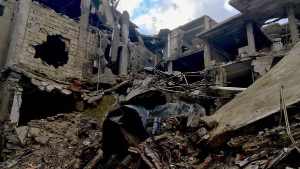 Destruction in Homs, Syria - Sputnik International