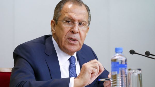 Russian Foreign Minister Sergei Lavrov speaks during a news conference in Moscow, Russia, January 26, 2016 - Sputnik International