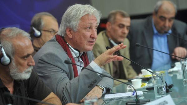 Samir Aita, representative of the oppositional movement Syrian Democratic Platform, - Sputnik International