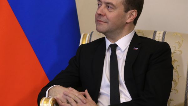 Prime Minister Medvedev meets with Finland's counterpart Juha Sipila Prime Minister Medvedev meets with Finland's counterpart Juha Sipila - Sputnik International