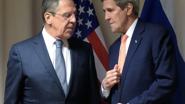 Russian Foreign Affairs' Minister Sergei Lavrov's meeting with U.S. Secretary of State John Kerry - Sputnik International