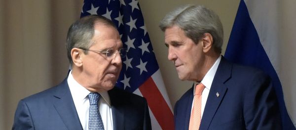 Russian Foreign Affairs' Minister Sergei Lavrov's meeting with U.S. Secretary of State John Kerry Russian Foreign Affairs' Minister Sergei Lavrov's meeting with U.S. Secretary of State John Kerry - Sputnik International