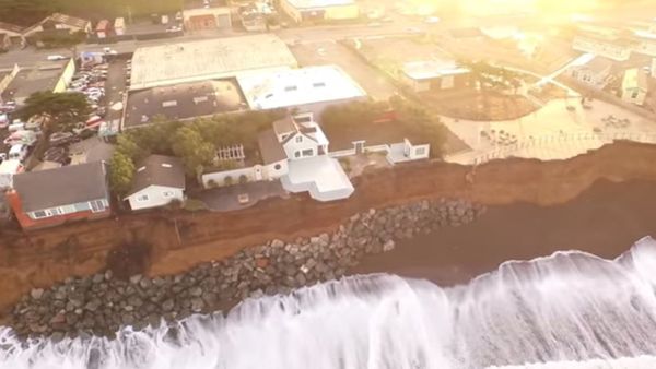 Cliffside Erosion. - Sputnik International