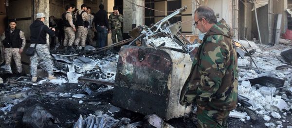 Aftermath of a double terrorist attack in the Shia district of Sayyidah Zaynab in Damascus - Sputnik International