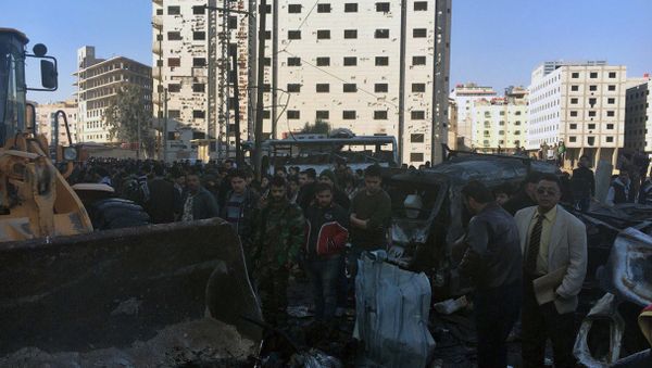 Aftermath of a double terrorist attack in the Shia district of Sayyidah Zaynab in Damascus - Sputnik International