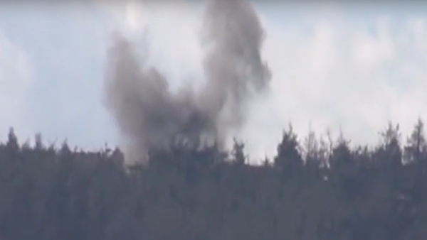 Turkey Shells Civilian Homes on Syrian Border, Russian MoD Has Video Proof Turkey Shells Civilian Homes on Syrian Border, Russian MoD Has Video Proof - Sputnik International