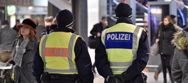 Police patrol in the main train station in Cologne, Germany. Police patrol in the main train station in Cologne, Germany. - Sputnik International