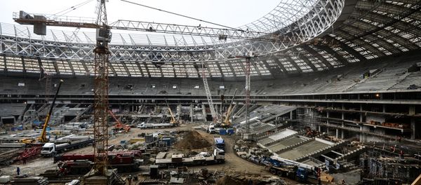 Luzhniki Sports Arena modernization - Sputnik International