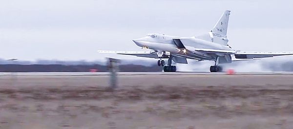 Tupolev Tu-22 M3 strategic bombers hit terrorists in Syria - Sputnik International