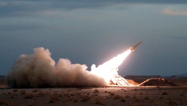 A Hawk surface-to-air missile is launched during military maneuvers at an undisclosed location in Iran on November 13, 2012 A Hawk surface-to-air missile is launched during military maneuvers at an undisclosed location in Iran on November 13, 2012 - Sputnik International