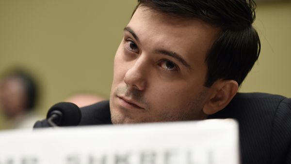 ‘Pharma Bro’ Smirks Through Hearing With ‘Imbecile’ US Lawmakers - Sputnik International