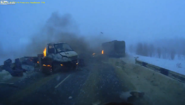 Spectacular Accident - Sputnik International
