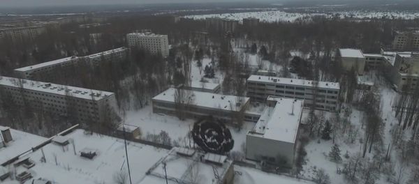 Drone Footage Of Pripyat In The Snow - Chernobyl January 2016 Drone Footage Of Pripyat In The Snow - Chernobyl January 2016 - Sputnik International