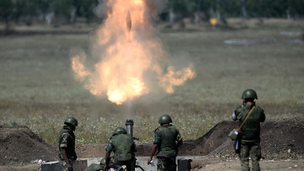 Masters of Artillery Fire competition in Saratov Region Masters of Artillery Fire competition in Saratov Region - Sputnik International