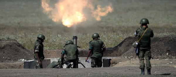 Masters of Artillery Fire competition in Saratov Region - Sputnik International