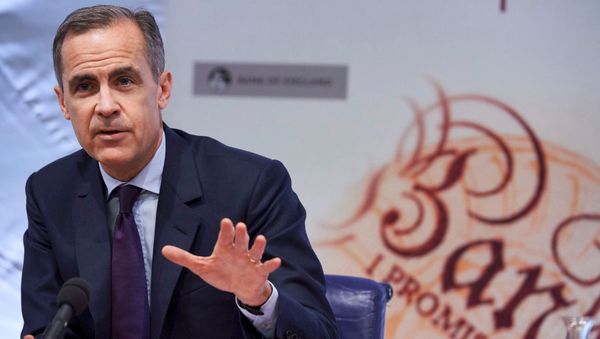 The Governor of the Bank of England, Mark Carney, speaks during the quarterly Inflation Report press conference in central London, February 4, 2016. The Governor of the Bank of England, Mark Carney, speaks during the quarterly Inflation Report press conference in central London, February 4, 2016. - Sputnik International