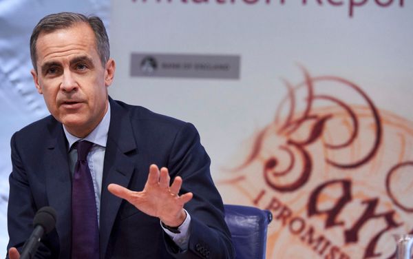 The Governor of the Bank of England, Mark Carney, speaks during the quarterly Inflation Report press conference in central London, February 4, 2016. The Governor of the Bank of England, Mark Carney, speaks during the quarterly Inflation Report press conference in central London, February 4, 2016. - Sputnik International