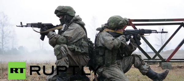 Russia: Drills held utilising new 'Ratnik' infantry combat system in Pskov Russia: Drills held utilising new 'Ratnik' infantry combat system in Pskov - Sputnik International