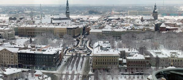 Sight of Riga from the scenic viewpoint - Sputnik International