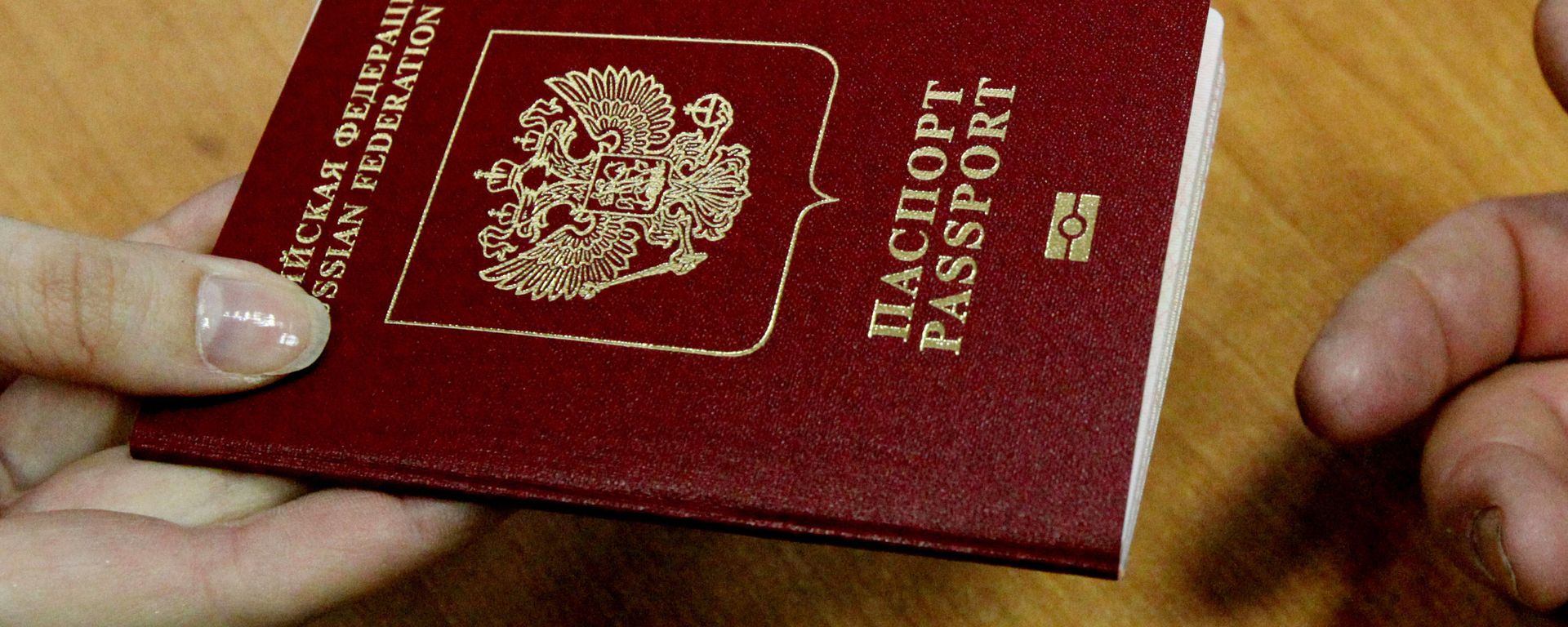 Foreign passport of the citizen of the Russian Federation - Sputnik International, 1920, 29.03.2022
