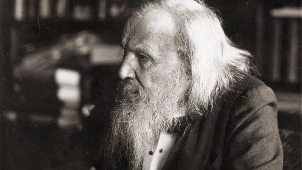 Dmitri Mendeleev in 1897 - Sputnik International