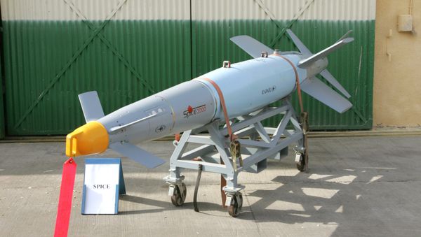 An Israeli Air Force Mk 84 Bomb Spice 2000 by Rafael - Sputnik International
