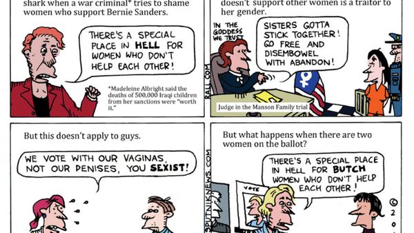 Hillary's War on Women - Sputnik International