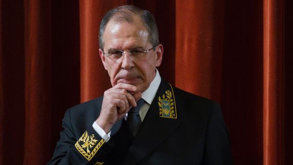 Foreign Minister Sergei Lavrov - Sputnik International