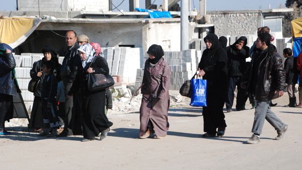 afrin göç3 - Sputnik International