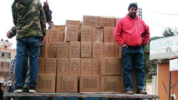 Russia delivered humanitarian aid to Syria - Sputnik International