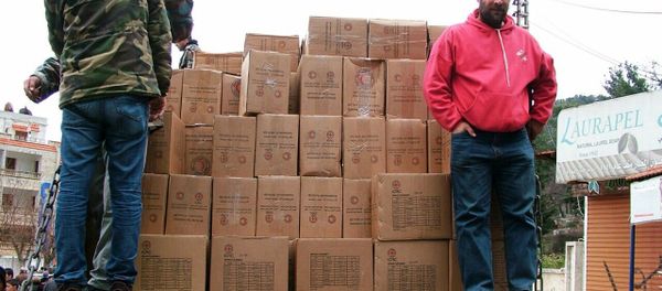 Russia delivered humanitarian aid to Syrian Kessab, Latakia Province Russia delivered humanitarian aid to Syrian Kessab, Latakia Province - Sputnik International